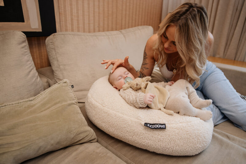 Relax hoes voedingskussen Teddy natural – Bild 10