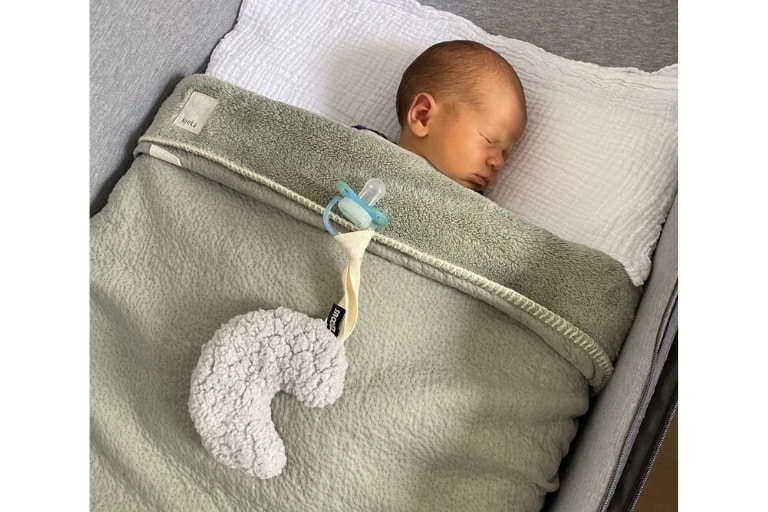 speendoekje voor teddy maan voor baby