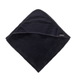 Badcape zwart 1