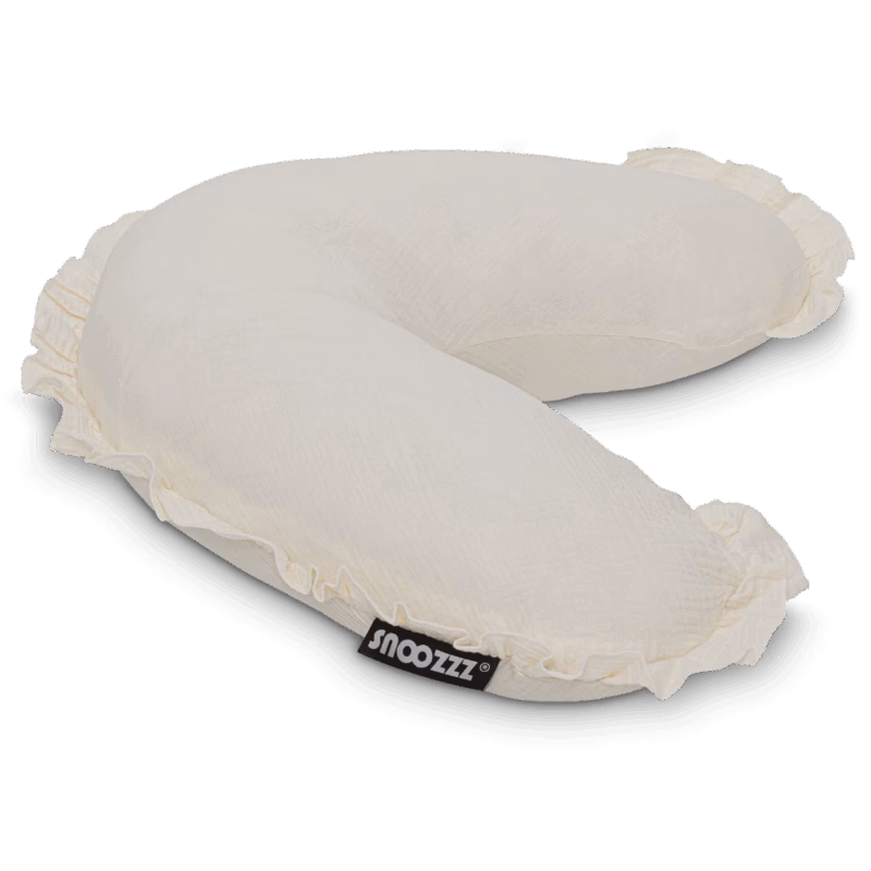 Voedingskussen Small Champagne Ruffles