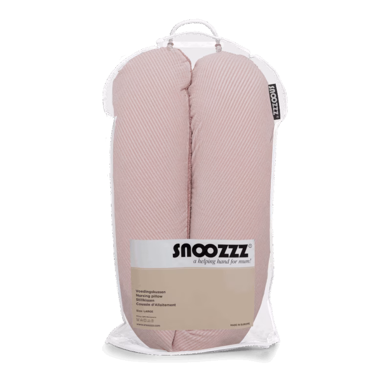 Zwangerschapskussen Rib Rosé - Afbeelding 3