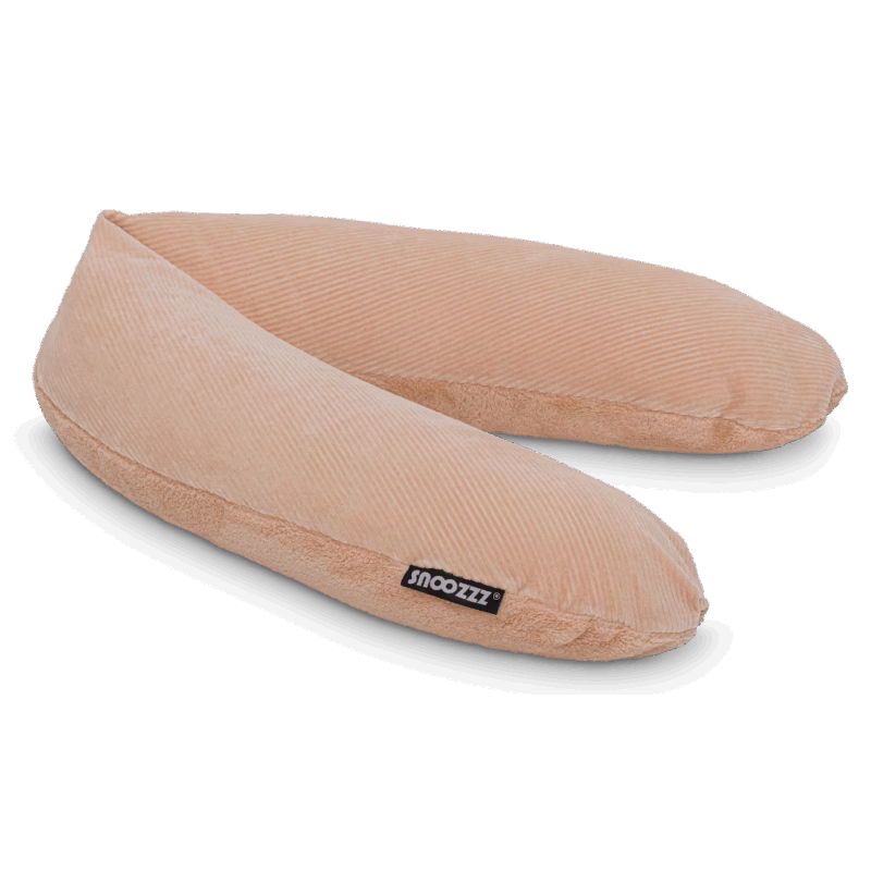 Voedingskussenhoes Rib Soft Blush