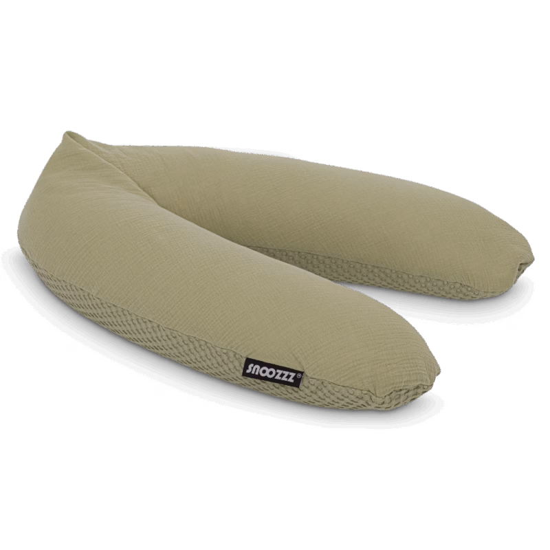 Voedingskussenhoes Wafel Amande